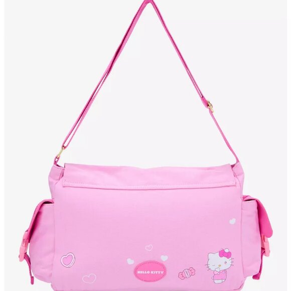 Hello Kitty Pin Collector Messenger Bag - NEW - Picture 4 of 5